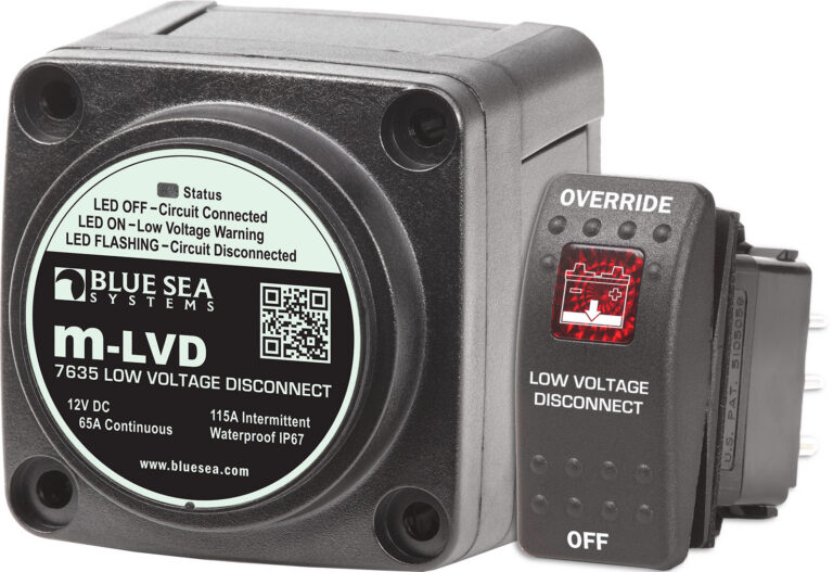 Blue Sea Systems solenoid M 65 A 12V LVD