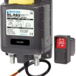 „Blue Sea Systems“ ML solenoidas, 12 V, 1 poliaus, rankenėlė