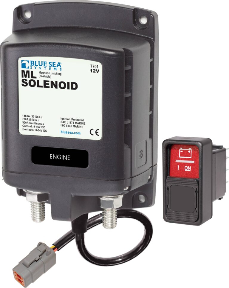 Blue Sea Systems solenoid ML 500 A 12V RBS DTM (hulgipakend)