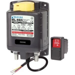 Blue Sea Systems solenoid ML 12V RBS SPST käsijuhtimisega 2