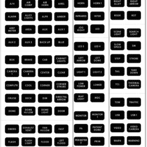 Blue Sea Systems LABEL KIT EV SM FORMAT 180 PK