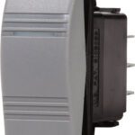 Blue Sea Systems SWITCH CONTURA SPDT (ON)-OFF-ON GR BILGE