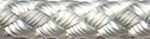 8-PLAITED DINGHY; 6,0mm; white/silver