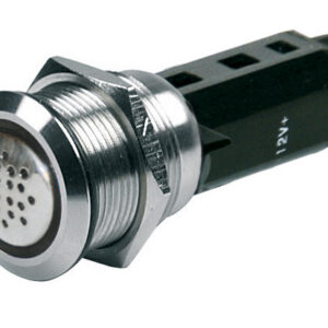 BEP BUZZER & WARN LGT METAL DC12V/DSP