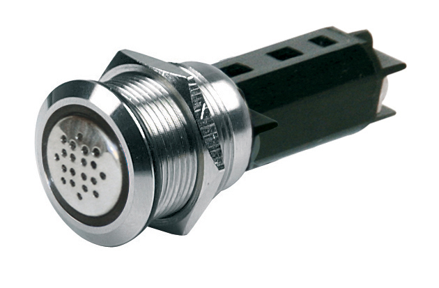 BEP BUZZER & WARN LGT METAL DC24V/DSP