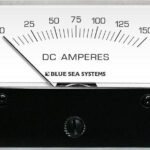 Blue Sea Systems DC ampermeeter 0–150 A, šundiga