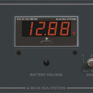Blue Sea Systems paneel mõõdik DIGITAL 7-60VDC 3 pank