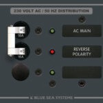 Blue Sea Systems PANEL 230VAC 3POS W/MAIN