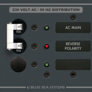 Blue Sea Systems paneel 230VAC 3POS W/MAIN