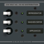 Blue Sea Systems paneel 230VAC 3POS