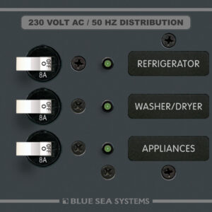 Blue Sea Systems paneel 230VAC 3POS