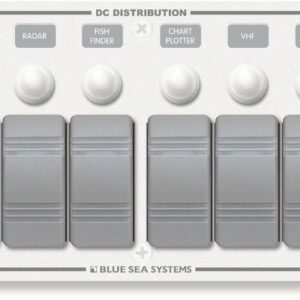 Blue Sea Systems paneel H2O 12 V DC CLB 8POS H