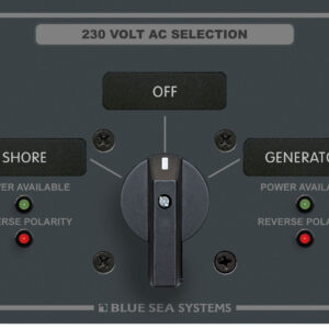Blue Sea Systems AC ROTARY PANEL 230V/30A OFF+2