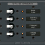Blue Sea Systems paneel DC 12POS H