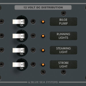 Blue Sea Systems PANEL DC 12POS H