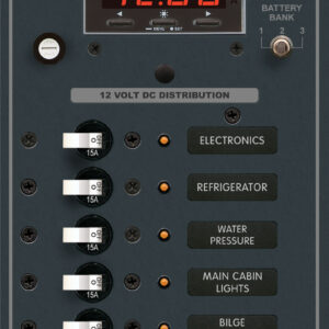 Blue Sea Systems PANEL DC 5 POS DMM