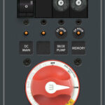 Blue Sea Systems PANEL DC BATTERYMNG M DUALCIRCPLUS