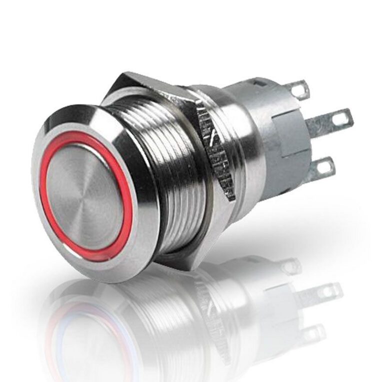 Lüliti SISSE/VÄLJA RING 12V PUNANE