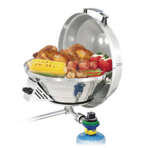 MAGMA Marine Kettle 3 Combination Stove & Gas Grill, Type 2 Valve, Original Size, CE