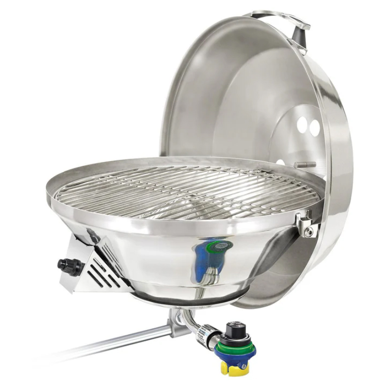 MAGMA Marine Kettle 3 Combination Stove & Gas Grill, Type 2 Valve, Party Size, CE - Pilt 2