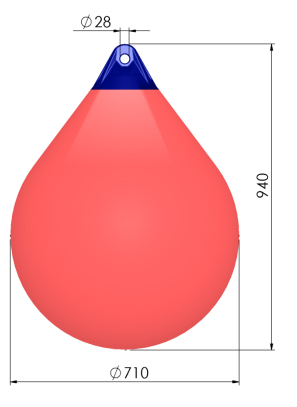 POLYFORM poi A5 valge; 710 mm x 940 mm - Pilt 2