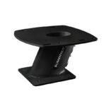Black APT-150-01 Aluminium PowerTower aft leaning 150mm / 6" for radomes
