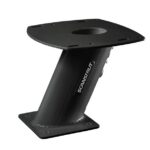 Black APT-250-01 Aluminium PowerTower aft leaning 250mm / 10" for radomes