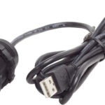 Blue Sea Systems 12 V DC USB 2.0 port koos EXT CABLE