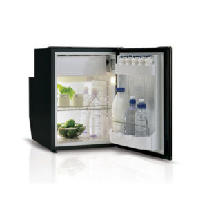 C51i, Single door refrigerator - BLACK -, 51L, 12/24Vdc, Internal