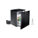 C75DW, Drawer refrigerator - Freezer - BLACK -, 75L, 12/24Vdc, External