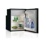 C90i, Single door refrigerator - BLACK -, 90L, 12/24Vdc, Internal