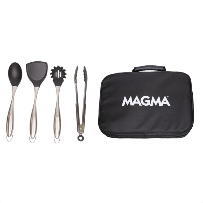 MAGMA Cooking utensil set, 5 piece, stainless steel and silicone - Pilt 2