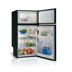 DP150i, Double door refrigerator - freezer - GREY -, 140L, 12/24Vdc, Internal