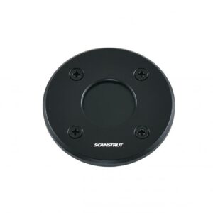 DS-LP-30-BLK Low Profile Cable Seal, Anodised Aluminium - Black