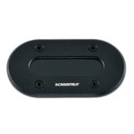 DS-LP-MULTI-BLK Low Profile Cable Seal, Anodised Aluminium - Black