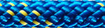 DINGHY LIGHT; 8,0mm; blue/yellow