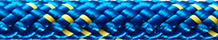 DINGHY LIGHT; 6,0mm; blue/yellow