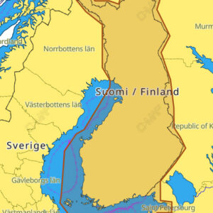 C-MAP FINLAND LAKES-4D