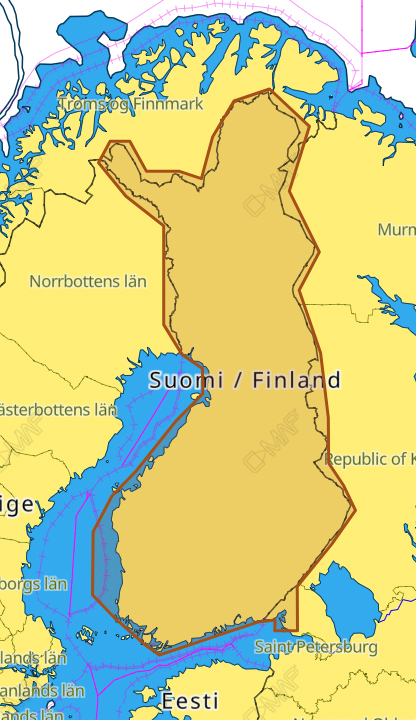 C-MAP FINLAND LAKES-MAX