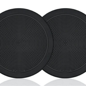 FM-F65RB, Flush Mount Speaker, 6.5", Round Black