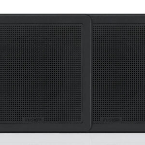 FM-F65SB, Flush Mount Speaker, 6.5", Square Black