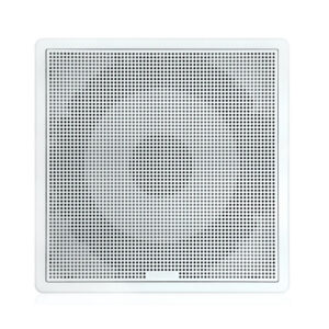 FM-S10SW, Flush Mount Sub, 10", Square White