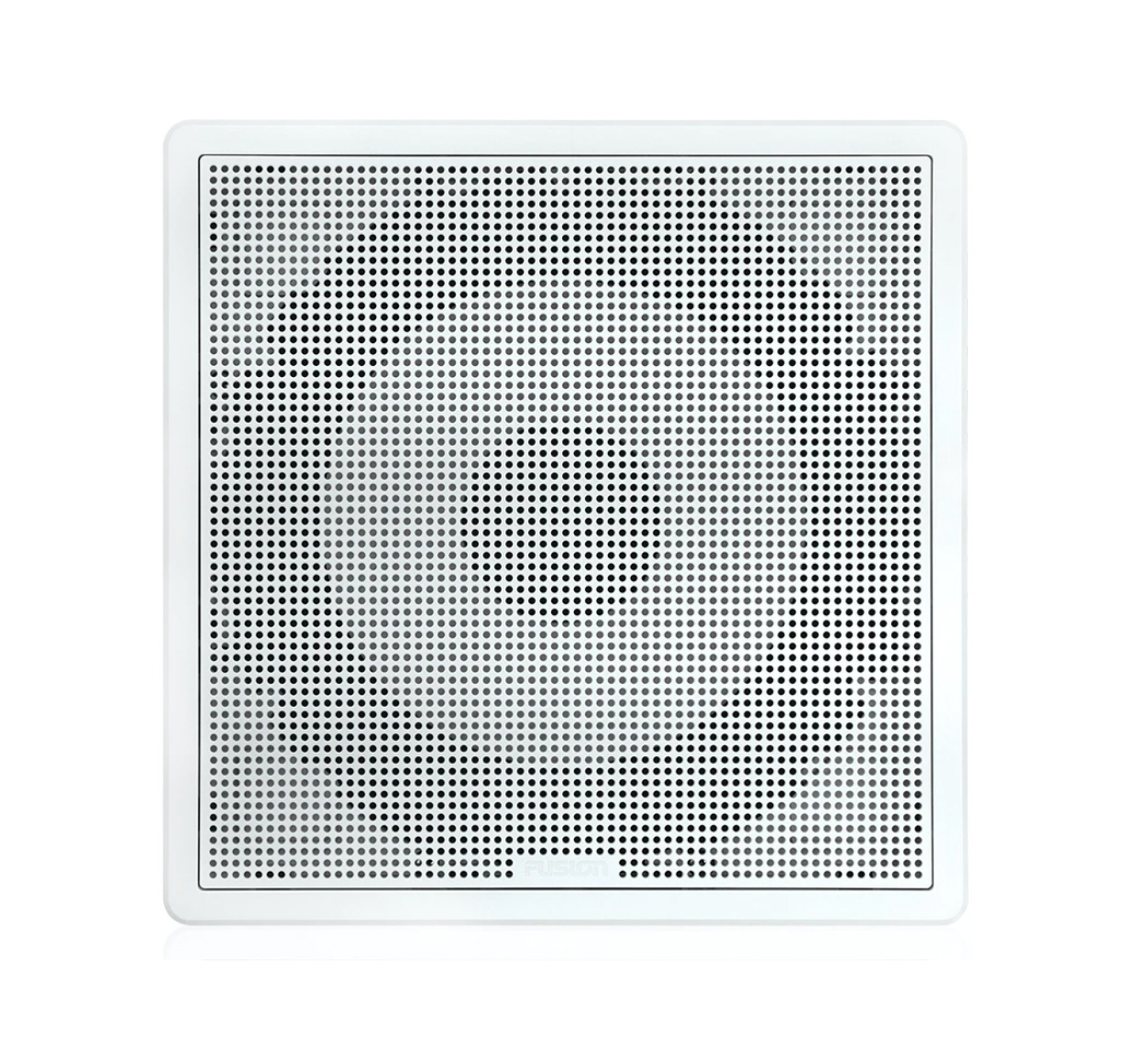 FM-S10SW, Flush Mount Sub, 10", Square White