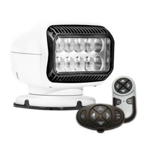 GOLIGHT/RADIORAY GT HALOGEN 12 V VALGE juhtmevaba käeshoitav ja juhtmevaba armatuurlaua kinnitus
