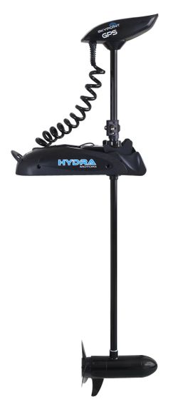 Hydra Skypoint GPS 12V trolling motor, thrust 65lbs, shaft 54". For salt/freshwater. Color: Black   
