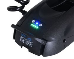 Hydra Skypoint GPS 12V trolling motor, thrust 65lbs, shaft 54". For salt/freshwater. Color: Black - Image 4