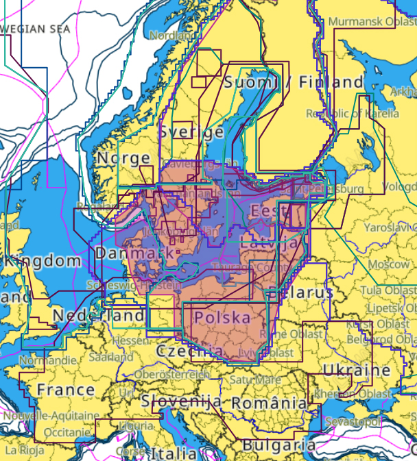 C-MAP BALTIC SEA AND DENMARK-MAX