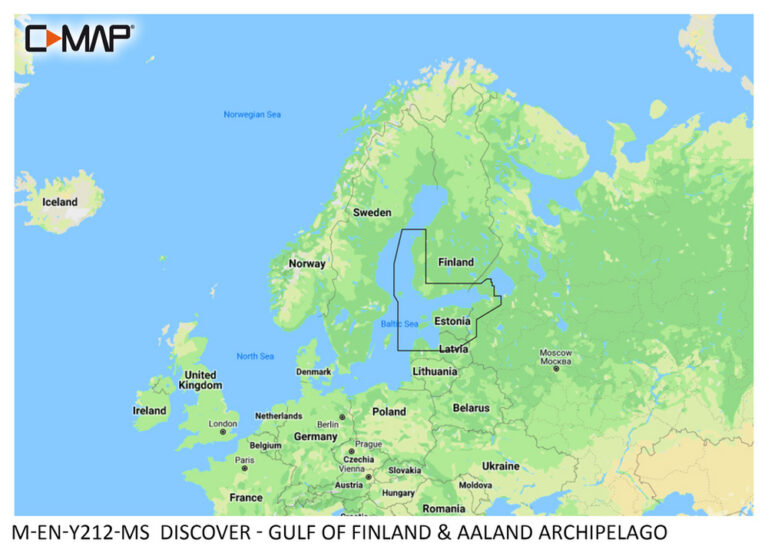 C-MAP DISCOVER - Soome lahe ja Ahvenamaa saarestik
