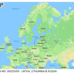 C-MAP DISCOVER - Läti, Leedu ja Venemaa