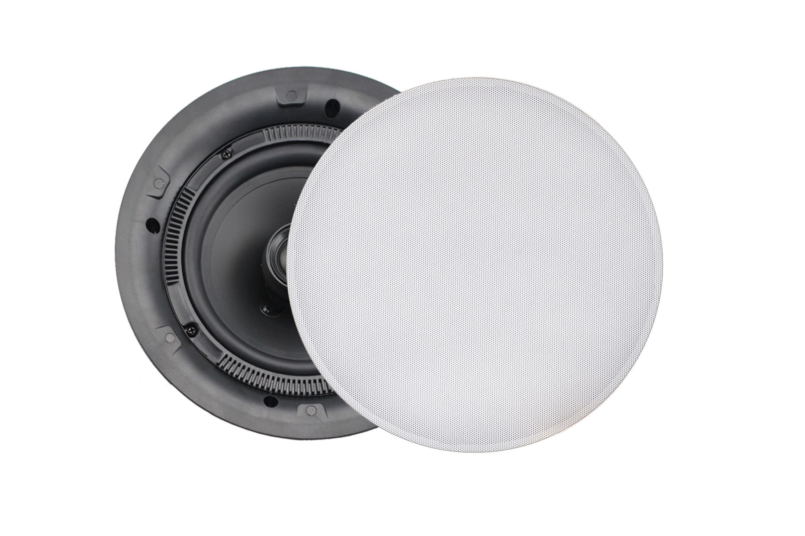 6" Super Flush Speaker Pair - White Magnetic Grilles; MS-CL602 - Image 2